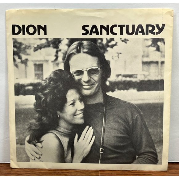 Dion Sanctuary 45 Picture Sleeve Only 1971 Warner Bros 7537 VG+ - Picture 1 of 4